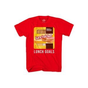 NEW LUNCHABLES BOYS SHIRT SIZE L 10/12